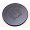 Dacasso Black Leather 8 Round Coaster Set with Holder AG-1058 - alternate 2